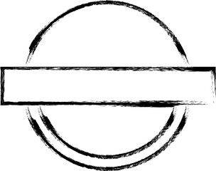 vintage letter stamp vector grunge design illustration isolated on transparent background   