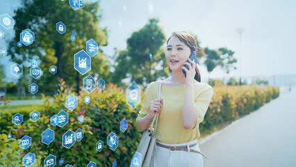 モバイルネットワーク © metamorworks