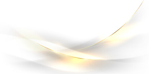 Naklejka premium Elegant white background with ornate golden elements. Modern Abstract Vector Illustration Design