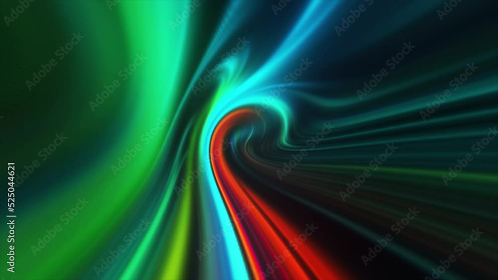Poster animated gradient abstract background. seamless looptwirled neon background in a trending colour pal