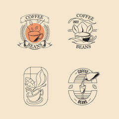 Coffee logo template