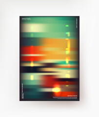 Abstract, blurry background with highlights. For posters, banners, covers, flyers.