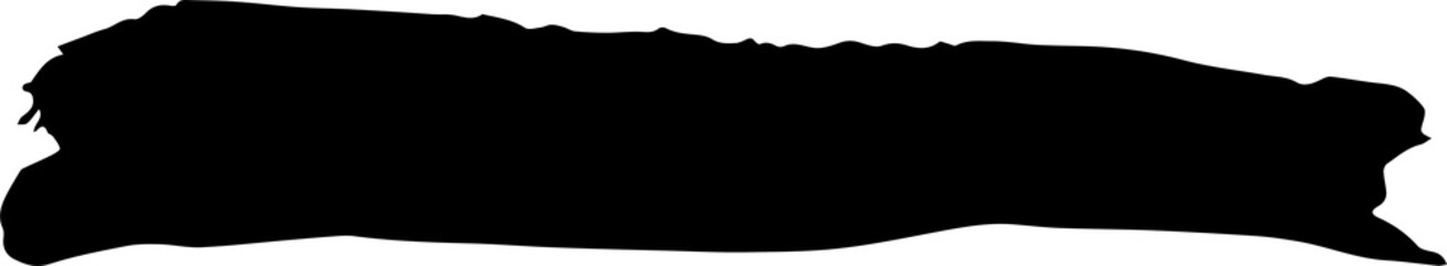 watercolour brush stroke design illustration isolated on transparent background 