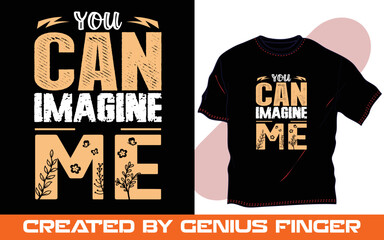 trendy typography t shirt design