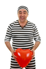 Scary Prisoner is Getting Ready For Valentine's Day on White