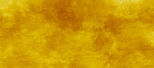 Obraz na płótnie Canvas Shiny yellow leaf gold foil texture background. Grunge wall, highly detailed textured background abstract