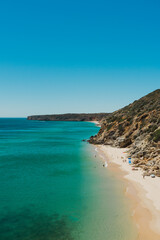 beach and sea