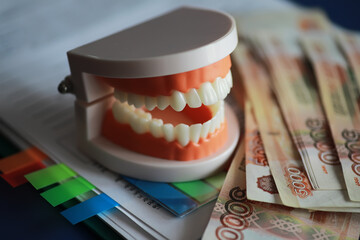 Take care of your mouth. Russian dental services. Expensive dental center.