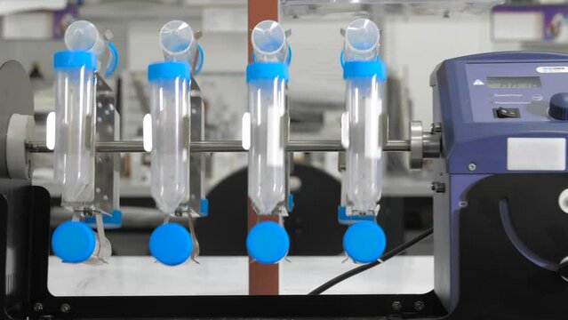 Digital Rotisserie Tube Rotator, 16 x 50ml tube holder accessory - SCILOGEX MX-RL-Pro