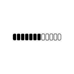 website buffer loading icon A bar showing the download status of information on the website.