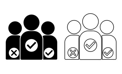 Student Absence Icon Attendance Vector