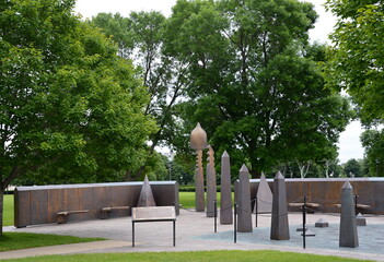 Memorial at the State Capitol in St. Paul, the Capital City of Minnesota