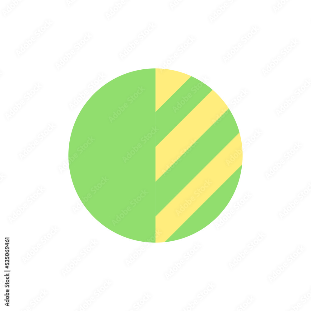 Aufkleber contrast flat color ui icon. photo editor instrument. adjust light and dark parts of picture. simple