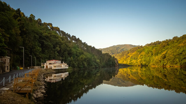Balneario de Cortegada, Ourense, Galicia.