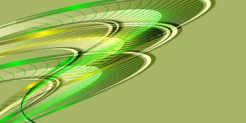 Abstract soft green and yellow background