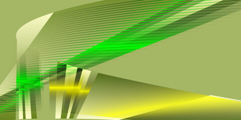 Abstract soft green and yellow background