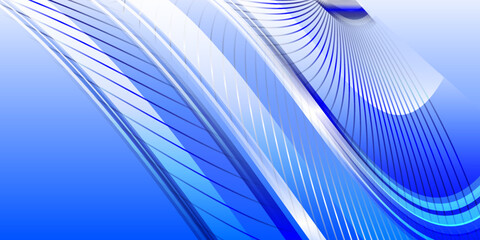 Obraz premium Abstract blue white background