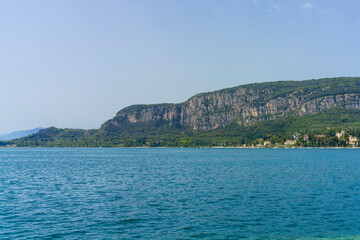 Tha lake at Garda in the summertime