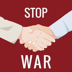 stop war handshake, stop war, truce