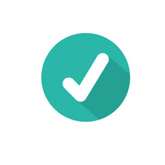 Green check mark and red wrong On the checked box. True or false