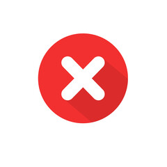 Fototapeta premium Green check mark and red wrong On the checked box. True or false