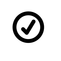 Green check mark and red wrong On the checked box. True or false