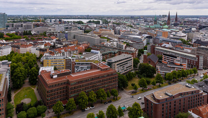 Fototapeta na wymiar Hamburg City