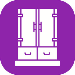 Cabinet Drawer Icon