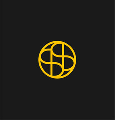 modern letter s logo design