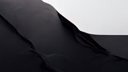 Black and white 4k texture. Minimal clean modern wallpaper. Perfect background with abstract fluid shapes.