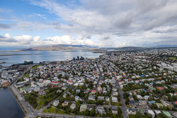 Reykjavik from above