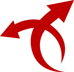 Pointers or arrows isolated direction symbols