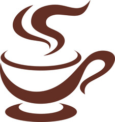 Hot chocolate or cocoa drink in cup