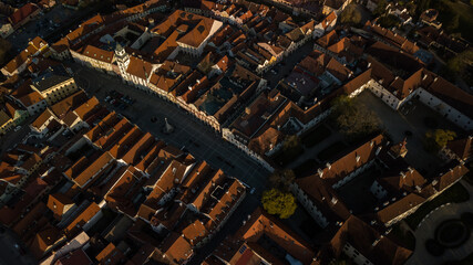 Town of Trebon with its splendid Chateau, South Bohemia, Czech Republic, Europe