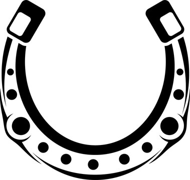 recommend clip art: Good luck symbol isolated horseshoe icon