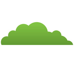 Obraz premium Green grass, bush, tree bush and lawn or turf.