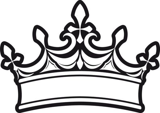 king crown drawing template