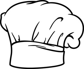 Baker kitchen worker headdress, chef-cook hat