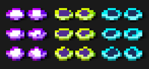 Set MP4 file document, Music equalizer, player, Location musical note, note, tone and Computer with icon. Vector