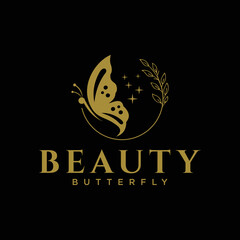 Beauty Butterfly Logo Design
