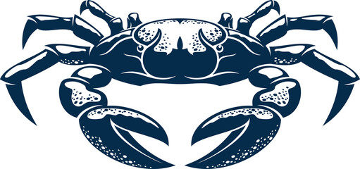 Marine crab vector isolated crustacean animal © Vector Tradition