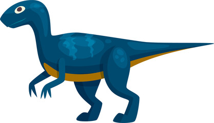 Fototapeta premium Dinosaur t-rex isolated prehistoric cartoon animal
