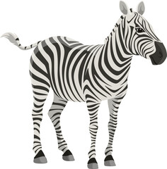 Fototapeta na wymiar Zebra, African safari zoo and hunt wild animal
