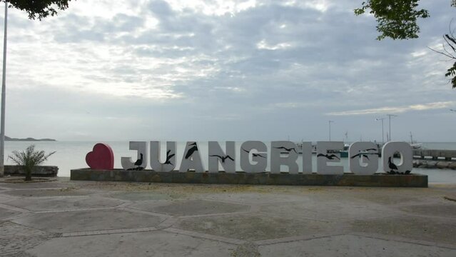 Juan Griego town at Margarita Island, Venezuela
