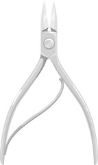 Nail clippers remove cuticle isolated cutting tool