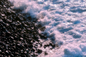 White water and stones