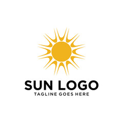 Icon Sun Logo Design