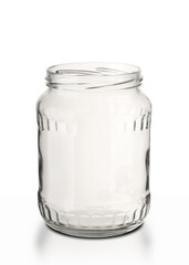 empty glass jar