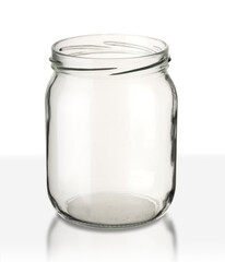 empty glass jar