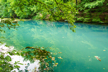 Hungarian tarn near the National Park of Aggtelek, Hungary, Josvafo
